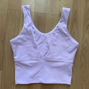 NVGTN lavender Sports Top!
